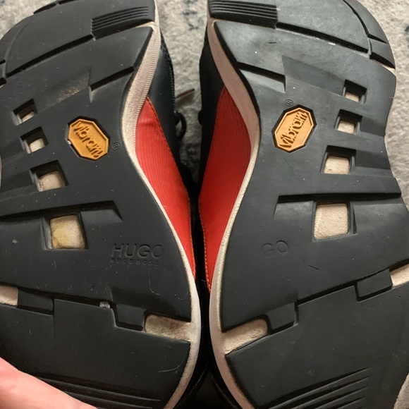 Hugo Boss Hybrid Runn Trainer men’s black shoes size 41 - Picture 9 of 16